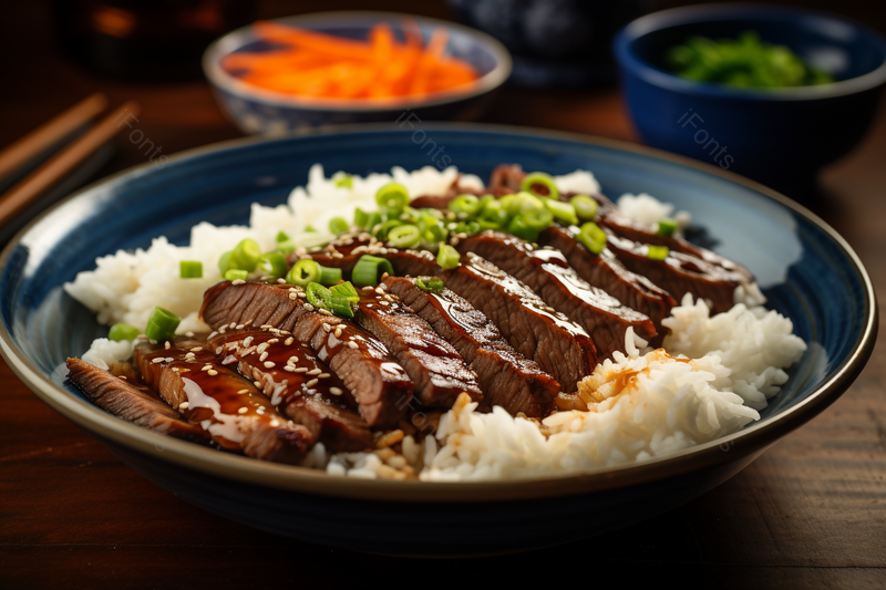 豪华牛丼饭,高清,摄影图,摄影图片,图片大全,摄影图免费下载